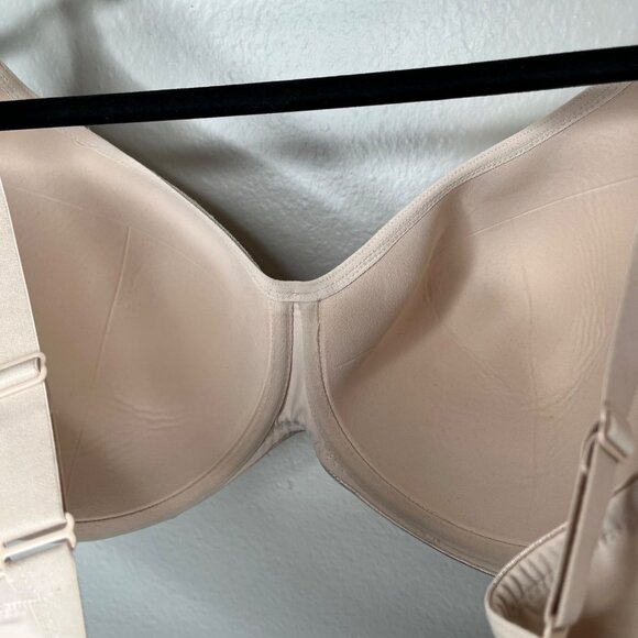 Soma Stunning Support Balconette Bra 42G Nude Lace Overlay - Picture 5 of 7